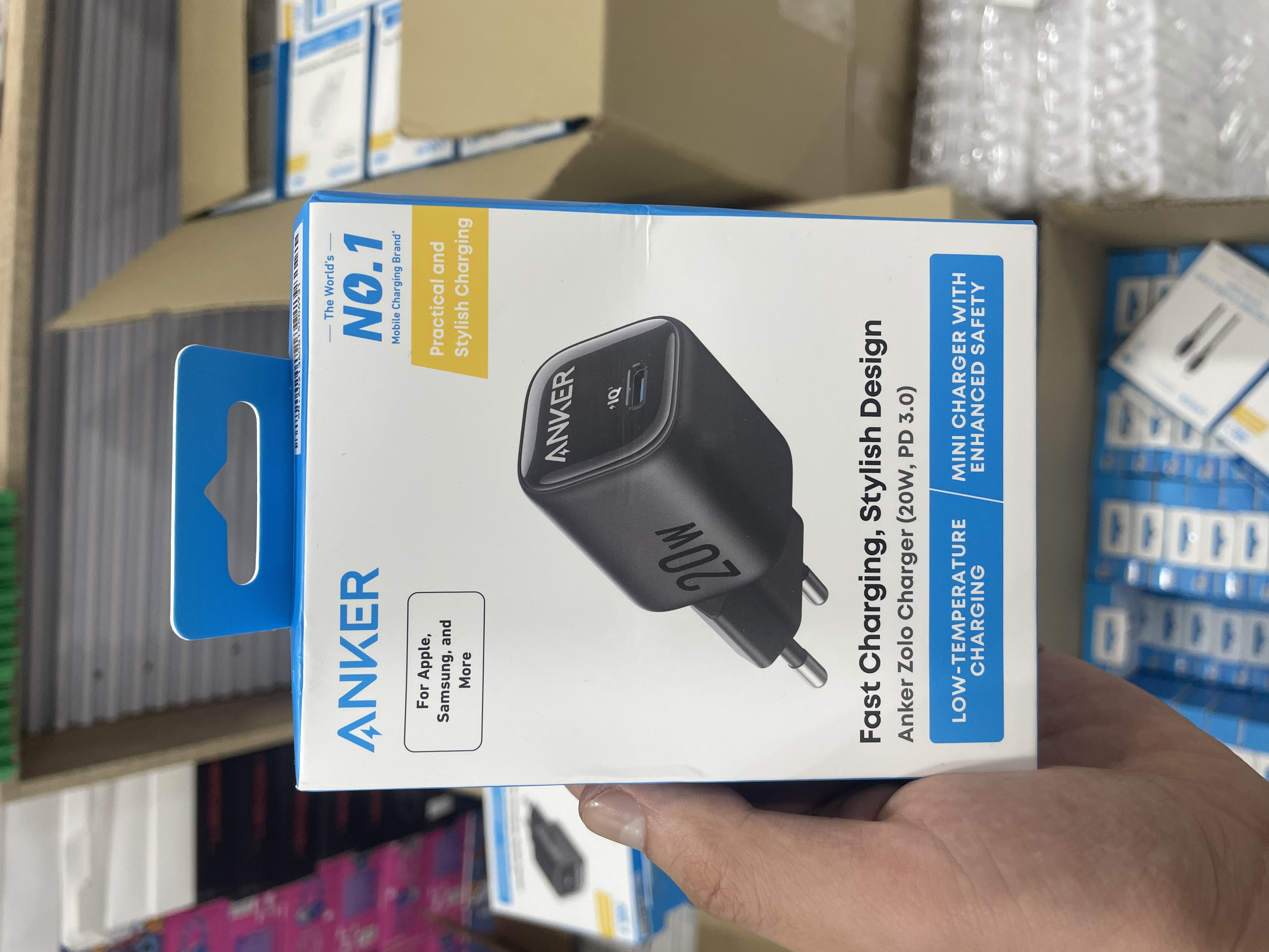 Anker Zolo 20W PD 3.0 (Noir) - Original