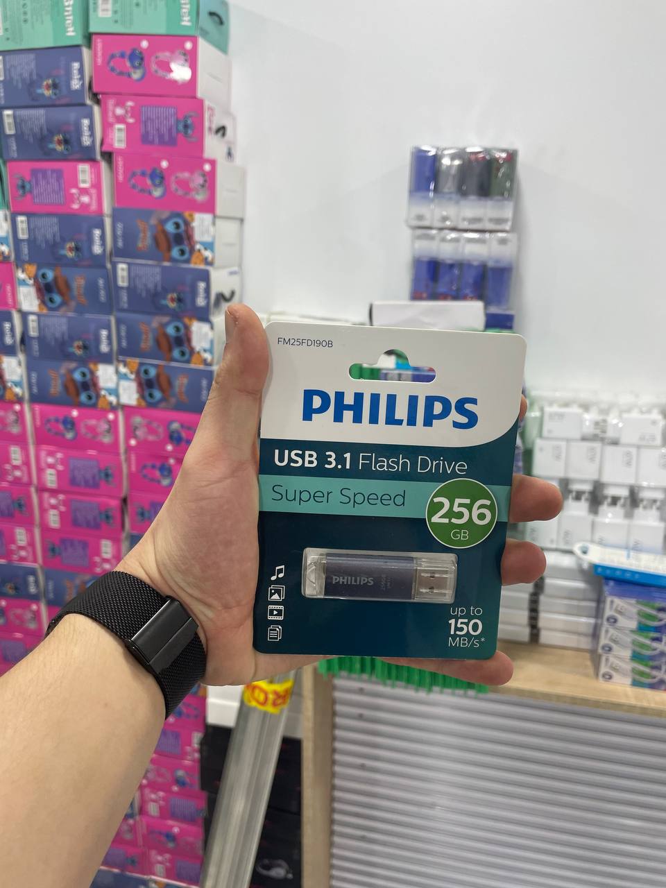فلاش ديسك Philips 256GB USB 3.1 Flash Drive الأصلي (Super Speed) 💾⚡